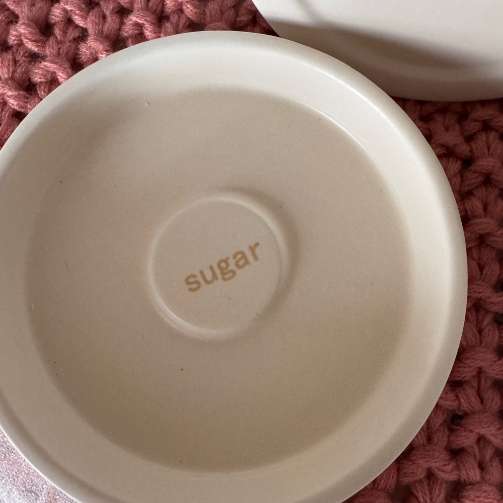 Brand new in box Cream Ceramic Kitchen Containers